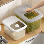 米桶家用防虫防潮密封大米面粉容器大容量食品级储米缸透明装米桶