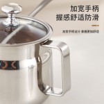 304不锈钢调料罐带盖防尘家用厨房调味罐盐罐鸡精芝麻酱储存罐