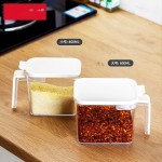 安雅厨房简约调味盒单个调料罐子组合调味料收纳盒密封创意调味瓶