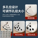 不锈钢多用旋转调味瓶烧烤调料罐无磁胡椒罐厨房用具调味盒牙签筒