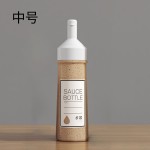 挤酱瓶商用食品级酱汁瓶番茄沙拉挤压瓶塑料带盖分装蜂蜜瓶果酱瓶
