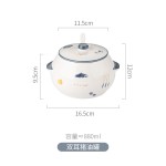 陶瓷猪油罐家用耐高温2025新款大号带勺带盖油泼辣罐子厨房调味罐