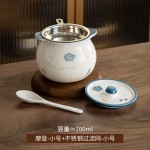 陶瓷猪油罐家用耐高温2025新款大号带勺带盖油泼辣罐子厨房调味罐