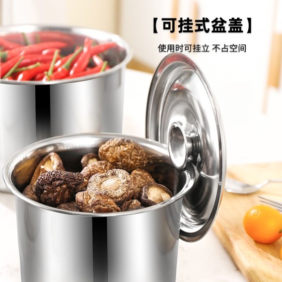 商用加厚不锈钢味盅家用厨房调料调味罐跨境猪油罐酒店饭店调料盅
