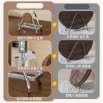 中古风菜板置物架案板锅盖架家用砧板架厨房台面不锈钢收纳沥水架