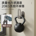跨境多功能锅盖架免打孔家用厨房锅盖放置器浴室壁挂收纳架代发