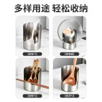 加厚不锈钢锅盖架汤勺架托家用厨房置物收纳放铲汤勺架砧板架批发