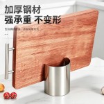 加厚不锈钢锅盖架汤勺架托家用厨房置物收纳放铲汤勺架砧板架批发