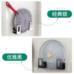锅盖架壁挂式厨房置物架免打孔放锅盖神器菜板案板砧板收纳不锈钢