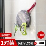 锅盖架壁挂式厨房置物架免打孔放锅盖神器菜板案板砧板收纳不锈钢