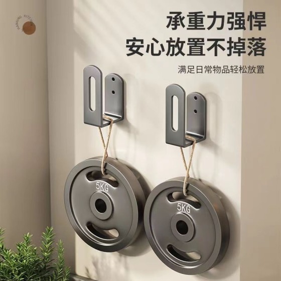 多功能免打孔锅盖架菜板砧板厨房置物架壁挂式免安装收纳架