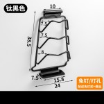 太空铝免打孔锅盖架壁挂放菜板砧板案板收纳架锅盖带接水盘置物架