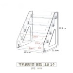 专辑展示架亚克力桌面分格cd碟片黑胶唱片磁带影碟光盘储存收纳盒