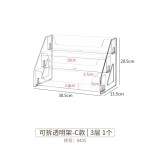 专辑展示架亚克力桌面分格cd碟片黑胶唱片磁带影碟光盘储存收纳盒