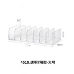 专辑展示架亚克力桌面分格cd碟片黑胶唱片磁带影碟光盘储存收纳盒