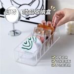 眼影盘收纳盒子粉饼分隔格亚克力透明桌面彩妆腮红化妆品置物架子