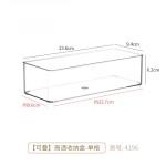 眼影盘收纳盒子粉饼分隔格亚克力透明桌面彩妆腮红化妆品置物架子