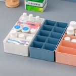 抽屉分隔盒输液收纳盒桌面分格收纳筐医院6s管理分类盒药品收纳筐