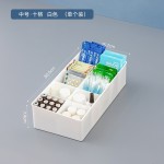 抽屉分隔盒输液收纳盒桌面分格收纳筐医院6s管理分类盒药品收纳筐