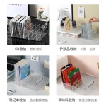 透明分隔盒带隔板收纳盒断舍离药品分类整理置物架分区收纳筐篮盒