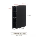 美瞳收纳盒日抛隐形眼镜柜化妆品大容量置物架多副透明便携盒子