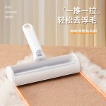 滚筒粘毛器宠物双向除毛刷家用沙发地毯静电吸附除毛神器