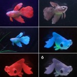 鱼缸造景水族箱装饰橡胶软体小假鱼塑料鱼小金鱼 鱼缸装饰吸盘鱼