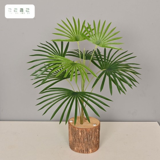 仿真植物金山棕竹榈树扇葵蒲葵树室内客绿植造景装饰落地摆件假树