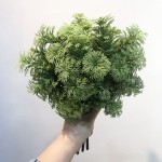 仿真松草 植物背景墙绿家居装饰婚庆道具塑料水草园林造景毛松草