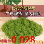 仿真苔藓草皮绿植造景人造假青苔草坪微景观盆栽装饰铺面白发藓