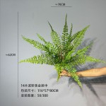 仿真蕨类绿植波斯蕨凤尾蕨草蕨叶室内家居植物墙装饰造景波斯蕨草