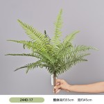 仿真蕨类植物插花造景装饰小绿植家居橱窗装饰把束蕨叶软胶波斯草