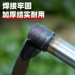 猛钢小锄头种菜种花两用家用除草园林农用翻地开荒松土器园艺工具
