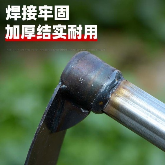 猛钢小锄头种菜种花两用家用除草园林农用翻地开荒松土器园艺工具