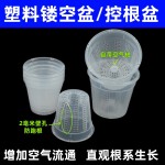 镂空透气塑料兰花盆蝴蝶兰网孔青山控根盆自带空气柱定植篮防跑根