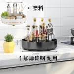 Lazy Susans 可旋转置物架厨房转盘调料架储物收纳盒厨房收纳