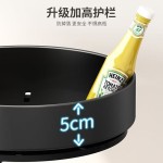 旋转调料置物架厨房调味品调料架转盘油盐酱醋客厅桌面储物收纳盒
