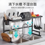 跨境专供厨房水槽架 厨房三角置物架 免打孔多功能碗碟筷子收纳架