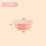洗菜盆厨房沥水篮塑料篮特大号家用圆型洗米细孔沥水篮果蔬沥水篮