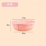 洗菜盆厨房沥水篮塑料篮特大号家用圆型洗米细孔沥水篮果蔬沥水篮