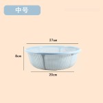洗菜盆厨房沥水篮塑料篮特大号家用圆型洗米细孔沥水篮果蔬沥水篮