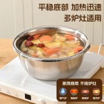 304不锈钢盆洗菜盆沥水篮漏盆厨房家用淘米沥水篮子水盆厂家批发