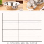 加厚不锈钢盆密孔洗米筛淘米盆洗菜沥水篮漏盆家用淘米器特厚洗米