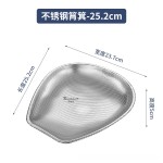 睿耐尔不锈钢簸箕加厚加宽洗米菜沥水篮密孔控水斜口不变形多功能