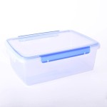 保鲜盒塑料密封盒冷冻长方形盒冰箱小收纳盒子密封餐盒储物微波炉