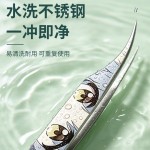 新款卡通手账造景专用镊子套装高精密不锈钢金羽海豚睫毛夹镊子