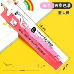 批发手账小镊子咕卡diy贴纸尖弯头马卡龙手账夹缝纫捏子缝纫镊子