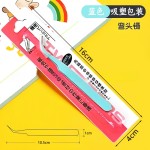 批发手账小镊子咕卡diy贴纸尖弯头马卡龙手账夹缝纫捏子缝纫镊子
