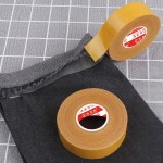 布基双面胶带高粘度双面强粘黄色布基胶加宽加厚防水不留痕胶带