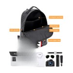 鲨鱼嘴大容量双肩包26新款男女学生电脑包休闲书包